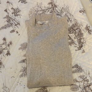 Project Social Women's Cream gray Turtleneck
